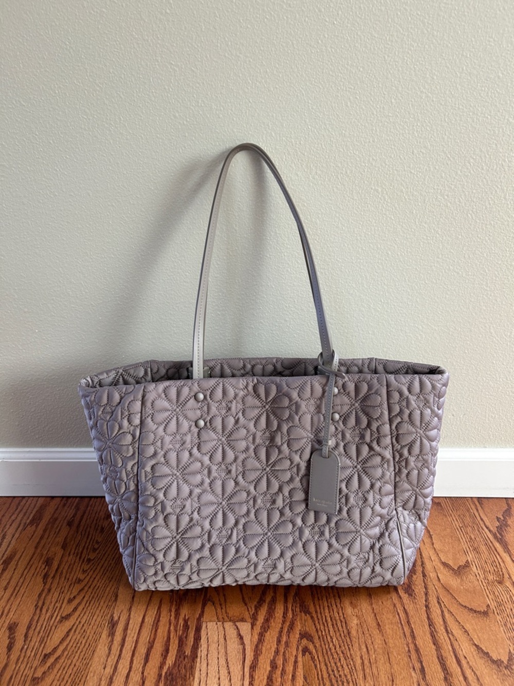 Kate Spade Tilly Quilted Tote - Taupe (City Scape)